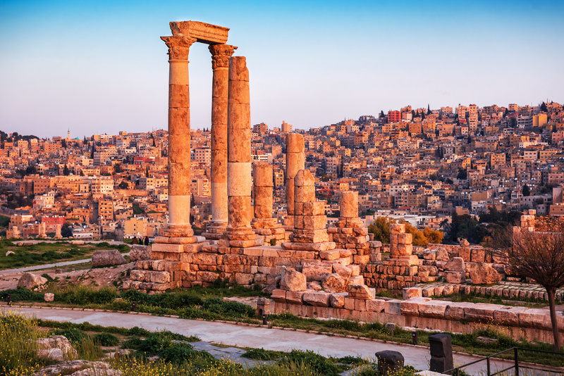 ruins of Amman Citadel