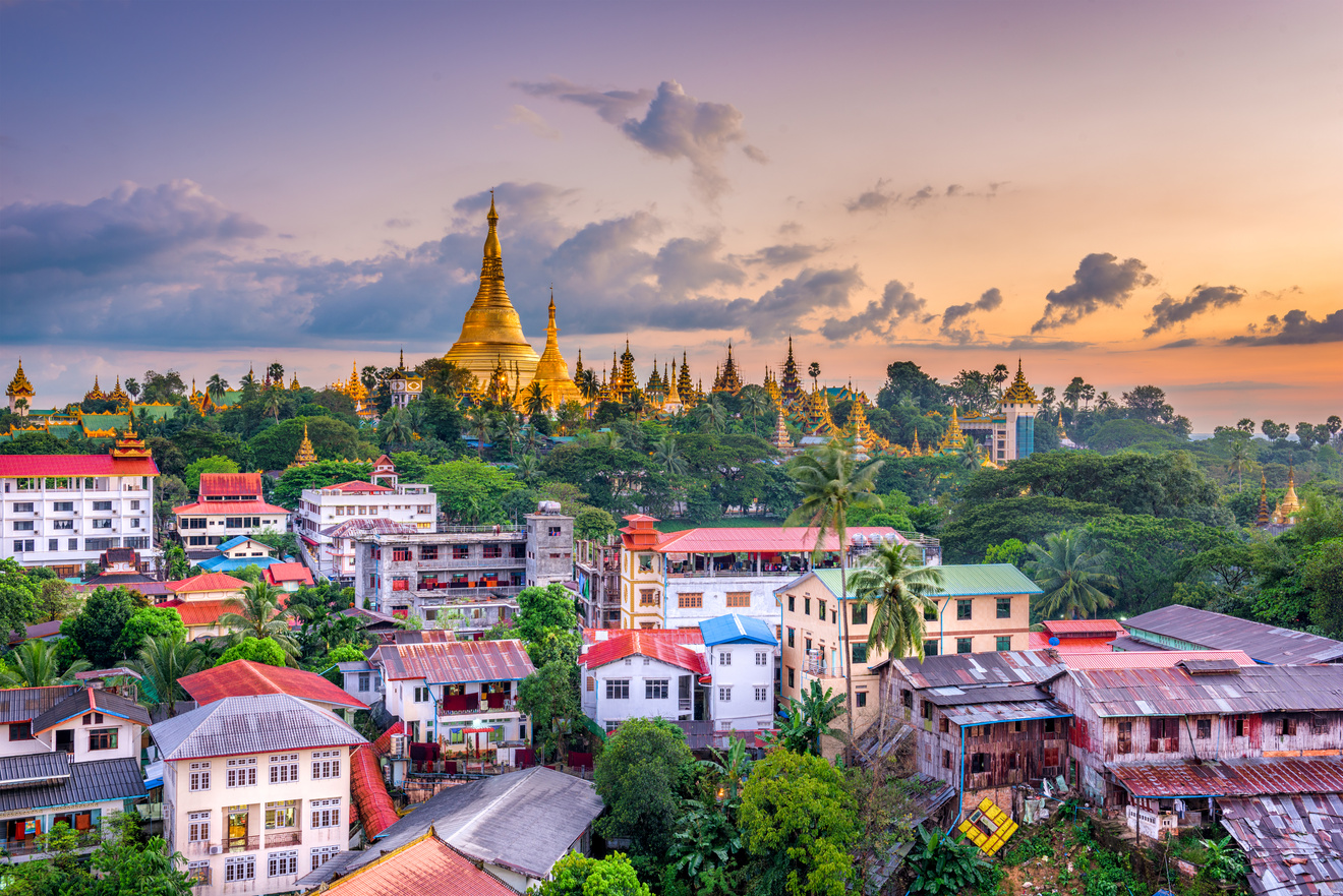 Yangon, Myanmar Skyline